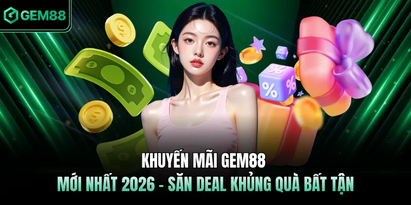 Khuyến Mãi GEM88 Mới Nhất 2026 – Săn Deal Khủng Quà Bất Tận