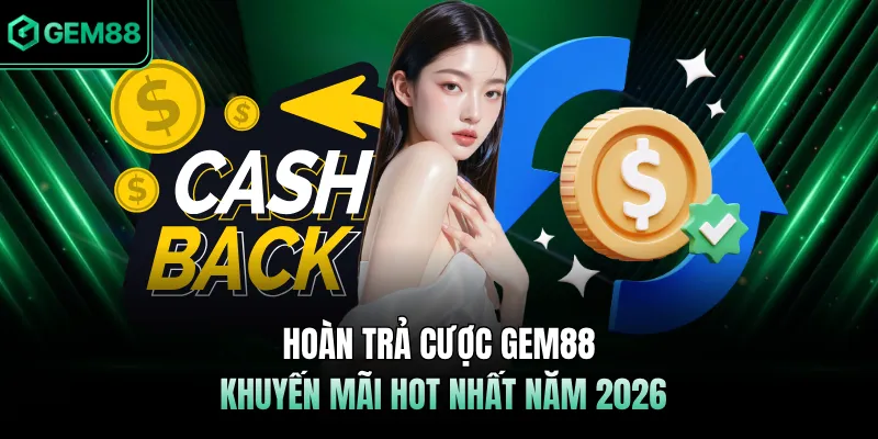 Hoàn Trả Cược GEM88 - Khuyến Mãi Hot Nhất Năm 2026